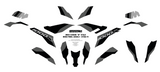 BMW (K63) S1000R 'M' style decals - Full bike