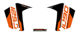 KTM 1050, 1190 & 1290 Adventure and Adventure S & R 'STRIKE' fender decal set