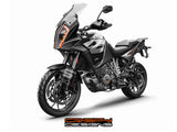 KTM 1290 Super Adventure 'Super S' 19" fender decal set