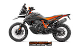 KTM 790 ADV-R 'Contour' black decal kit