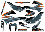 KTM 690 SMC-R 'GFX DRK' decal kit