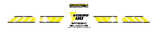 Yamaha Tenere 700 'Speed Blocks' tank & sides decal set - 2019+