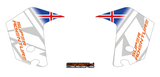 19” KTM Adventure national flag fender decal set
