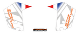 19” KTM Adventure national flag fender decal set