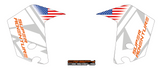19” KTM Adventure national flag fender decal set