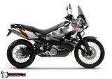 KTM 950 & 990 Adventure 'Urban Camo' - Custom Race Number