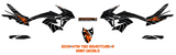KTM 790 ADV-R 'Contour' black decal kit