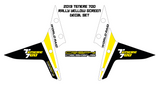 Yamaha Tenere 700 screen decal set - 2019+