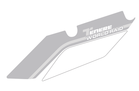 GADDES - Replacement Tenere 700 left rear number board