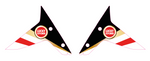 Emery - Tenere 700 Lucky Explorer wind deflector decals