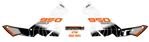 HILL - KTM 950 ADV 'Contour' White