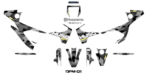 Husqvarna 701 Supermoto - DPM-01 decal set