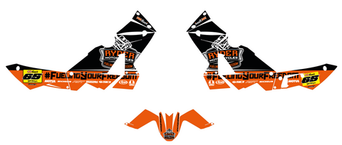 Ryder - Ryder Motorcycles 990 ADV custom decals