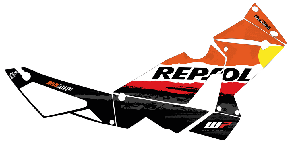 KTM Adventure 'REPSOL Rally' - Custom Race Number – Crispy Designs ...