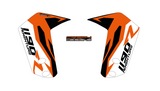 KTM 1190 Adventure R 'FACTORY' 21" and 19" fender decal set