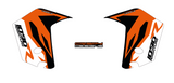 KTM 1090 Adventure R 'FACTORY' 21" and 19" fender decal set