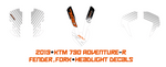 KTM 790 ADV-R 'Tundra' decal kit