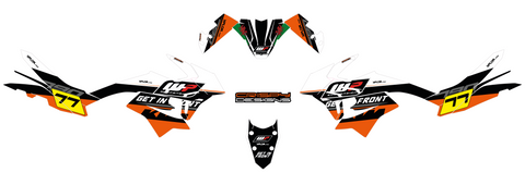 Laurie - KTM 790 ADV WP decal kit