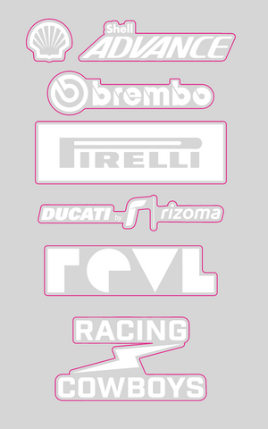 Bearryman - Ducati Multistrada Pikes Peak logos