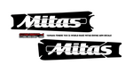 Yamaha Tenere 700 and World Raid  - 'MITAS' Swing Arm decal set