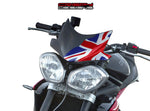 Colour Union Jack Fly Screen - 2013+ Triumph Speed & Street Triple - Griffiths