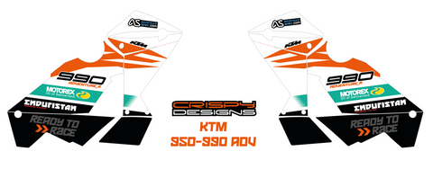 Lucareli - Custom KTM Adv decals
