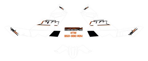 Torres - custom KTM Baja Adv decal kit