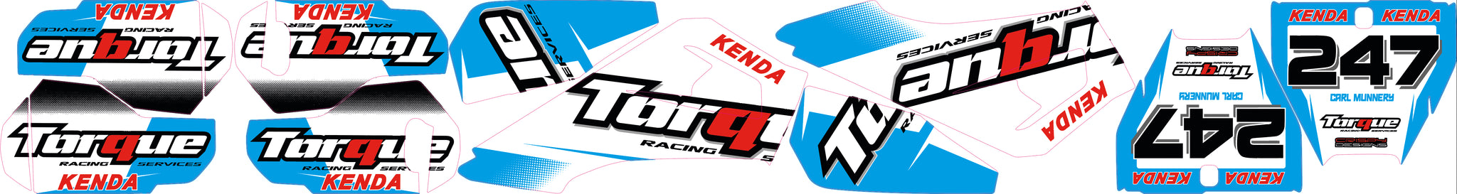 Torque Racing - Munnery replacement decals – Crispy Designs ...